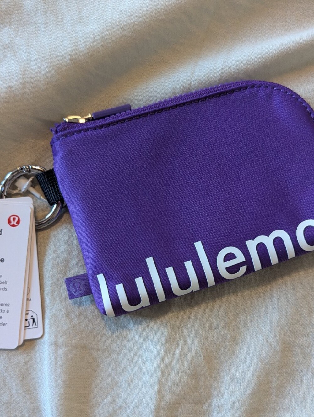 Lululemon Clippable Card Pouch - College Purple